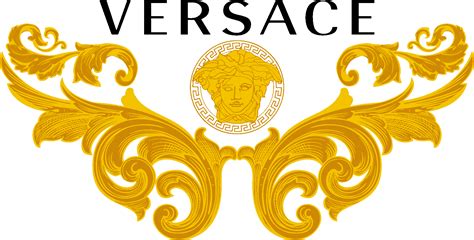 versace baroque leaf|versace barocco logo.